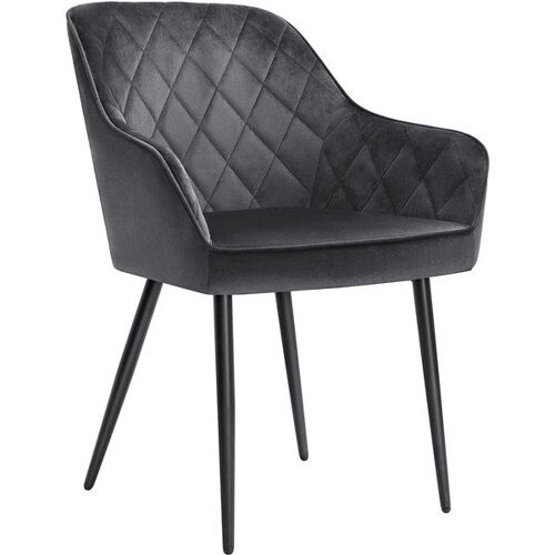 Chaise de salle à manger gris