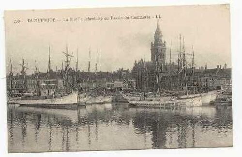 Nord Dunkerque 1. Vue Panoramique Sur Le Port Carte Postale Postcard Sailing Ships Deux-Mât