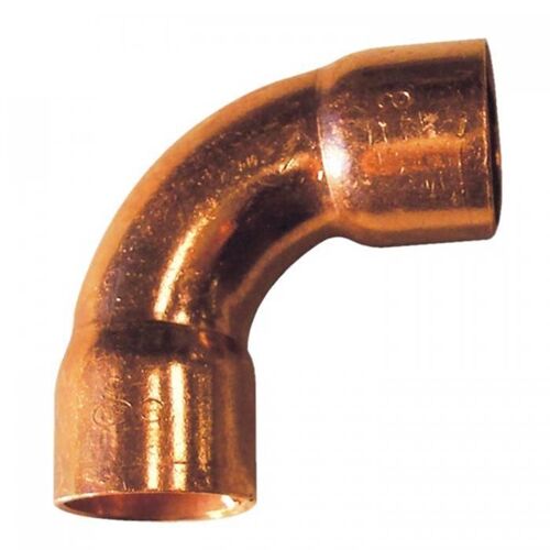 Coude cuivre 90° FF à souder 90CU (sachet)  (18 - 10)