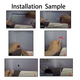 Support De Pare Soleil À Clip Pour Nissan Qashqai 07 13 J10, Offre Spéciale