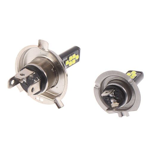 Kit De Phares De Voiture Led H4 H7, 1 Pièce, Ampoules De Feux De Croisement Et De Route, 6000k, Blanc, Éclairage Automobile, Ip67, Étanche