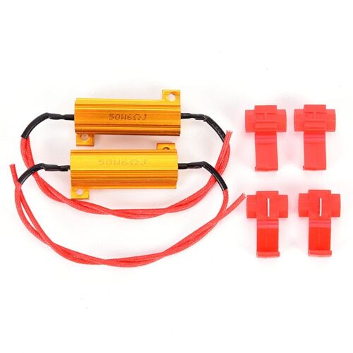 Clignotant Hyper Flash Rapide 50w 6 Ohm Rx24, Résistance De Charge, Ampoule Fixe, Nouveau