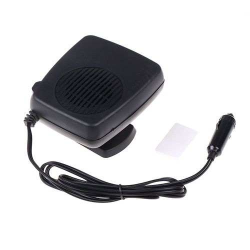 Mini Ventilateur Électrique En Verre Pour Voiture, 200w, 12v, Pour Pare Brise, Dégivreur, Désembuage, Tableau De Bord, 13x10cm