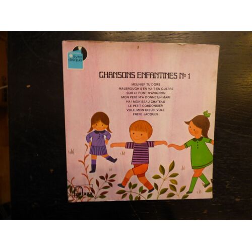 Chansons Enfantines N° 1 - Disque Fontana 6281 001 