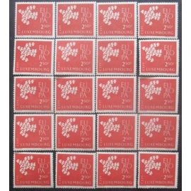 Luxembourg N°621 X 20 Neuf **