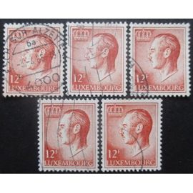 Luxembourg N°870 X 5 Oblitéré