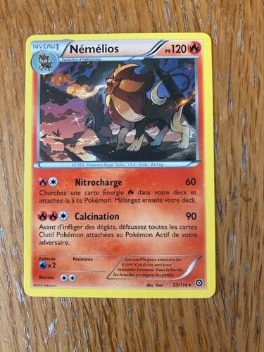 (1264) Némélios 23/114 Pokemon
