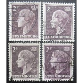 Luxembourg N°421 X 4 Oblitéré