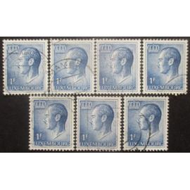 Luxembourg N°662 X 7 Oblitéré