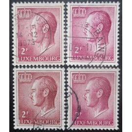 Luxembourg N°664 X 4 Oblitéré