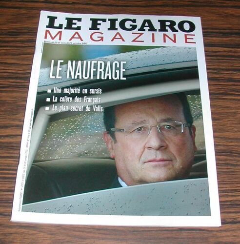 Le Figaro Magazine Revue Supplément Le Naufrage Octobre 2013