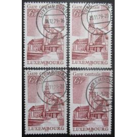 Luxembourg N°936 X 4 Oblitéré