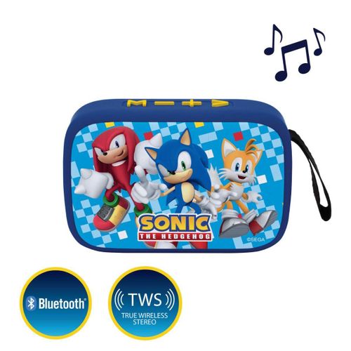 Sonic Bluetooth® Portable Speaker with fabric finish