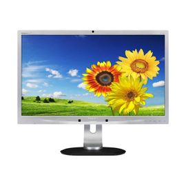 Philips Brilliance P-line 231P4QPYKES - Écran LED - 23" - 1920 x 1080 Full HD (1080p) @ 60 Hz - IPS - 250 cd/m² - 1000:1 - 7 ms - DVI-D, VGA, DisplayPort - haut-parleurs - noir texturé, argent...