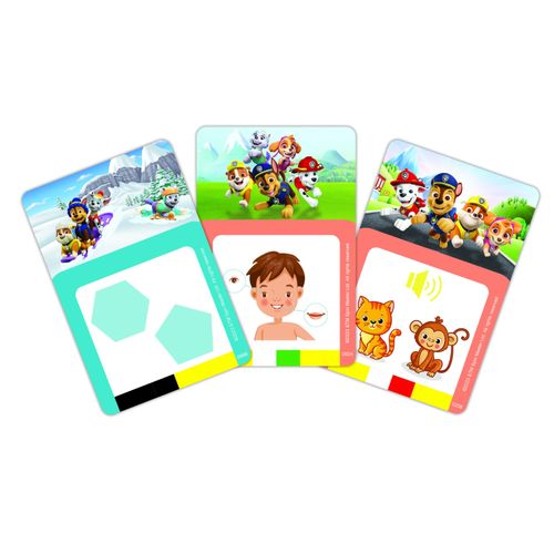 Lecteur De Cartes Interactif Parlant Bilingue Quizz Hit® Pat Patrouille Avec 150 Cartes Double Face Avec Quiz Éducatif Et Machine À Flashcards Pour Apprendre Le Vocabulaire En Anglais Et En Français