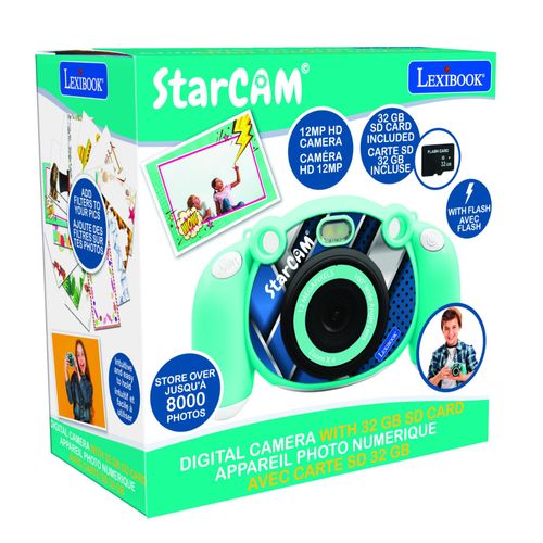 Starcam® Appareil photo numérique HD avec carte SD