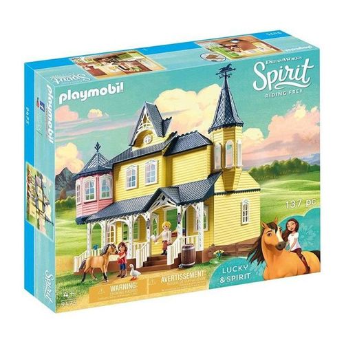 Playmobil Spirit 9475 Maison De Lucky