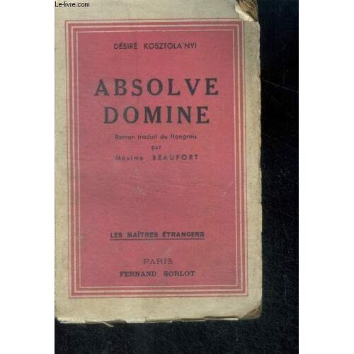 Absolve Domine ( Anna Edes ).