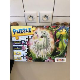 Craze 200 Pi Ces Magic Forest Enfant 8 Ans Licorne Animaux Puzzle 3d 30257 Multicolore