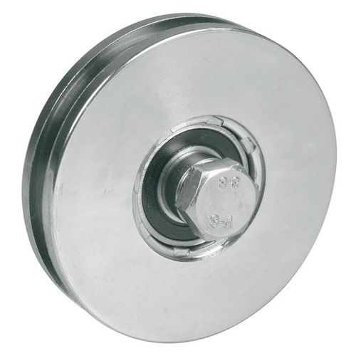 80mm Round groove wheel with 8mm groove for cable with Bolt & Nut