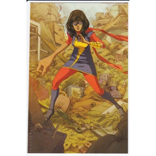 Kamala Khan / Ms Marvel - All-New Marvel Now! Point One, Mars 2014- Carte Postale (Éditions Marvel)