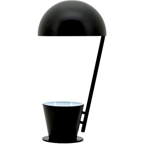 Lampe En Métal Noir H.40 Cm