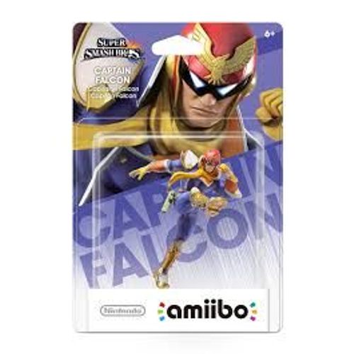 Figurine Amiibo N°18 Super Smash Bros Captain Falcon