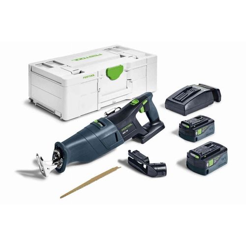 Scie sabre sans fil RSC 18 5.0 EB-Plus FESTOOL + 2 batteries 5.0 Ah - 576948