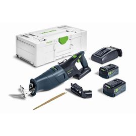 Scie sabre sans fil RSC 18 5.0 EB-Plus FESTOOL + 2 batteries 5.0 Ah - 576948