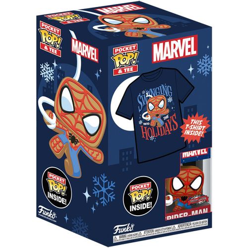 Pocket Pop! & Tee - Spider-Man (Gb) - L(Kd)