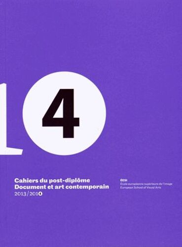 Cahiers Du Post-Diplôme N° 4/2013-2014 - Glissements Méthodologiques