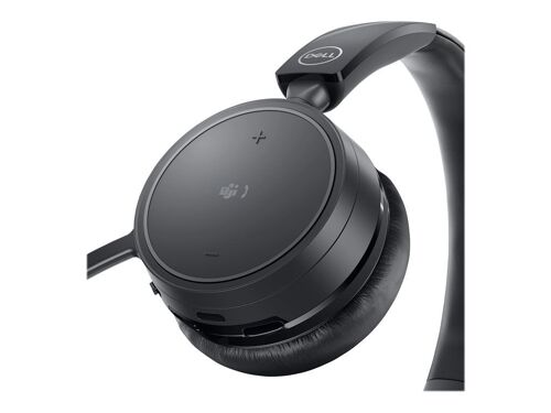 Dell Pro Wireless Headset WL5022 - Micro-casque - Bluetooth - sans fil - USB-A via adaptateur Bluetooth - Certifié pour Microsoft Teams, certifié Zoom