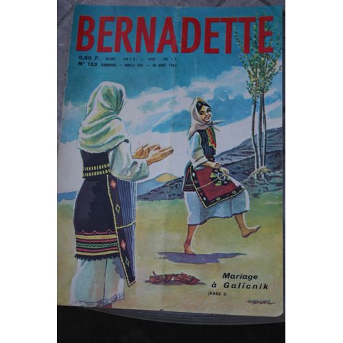 Bernadette N°123 Nouvelle Série 18 Août 1963