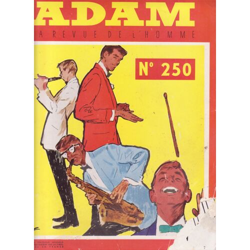 Adam. La Revue De L'homme 250. Decmbre 1958 Janvier 1959 Adam. La Revue De L'homme 250. Decmbre 1958 Janvier 1959