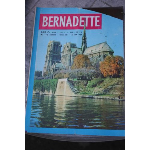 Bernadette N°115 Nouvelle Série 23 Juin 1963