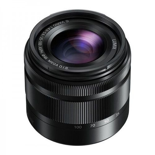 Objectif Panasonic Lumix H-FS35100E - Fonction Télé - 35 mm - 100 mm - f/4.0-5.6 G VARIO - Micro Four Thirds - pour Lumix DC-BGH1; Lumix G DC-G100, G110, G90, GF90, GH5M2, GH6, GH6L, GX880, GX9...