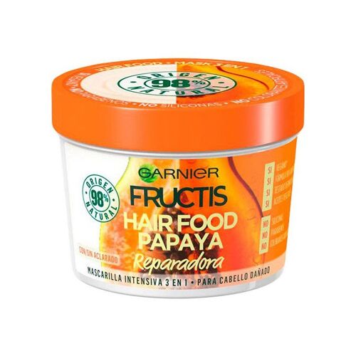 Garnier Fructis Hair Food Papaya Mascarilla Reparadora 390ml 