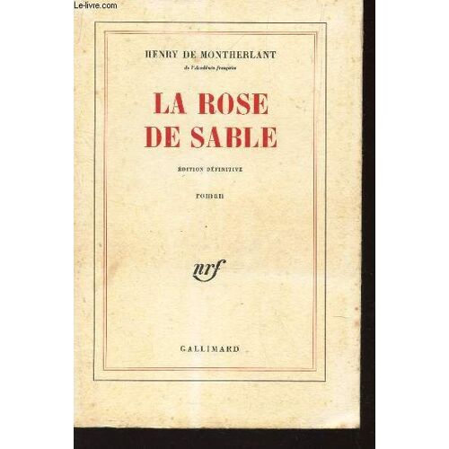La Rose De Sable - Edition Definitive.