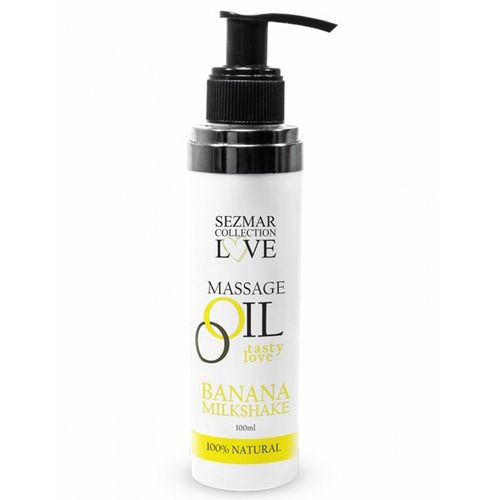 Huile De Massage Comestible Milkshake Banane 100ml