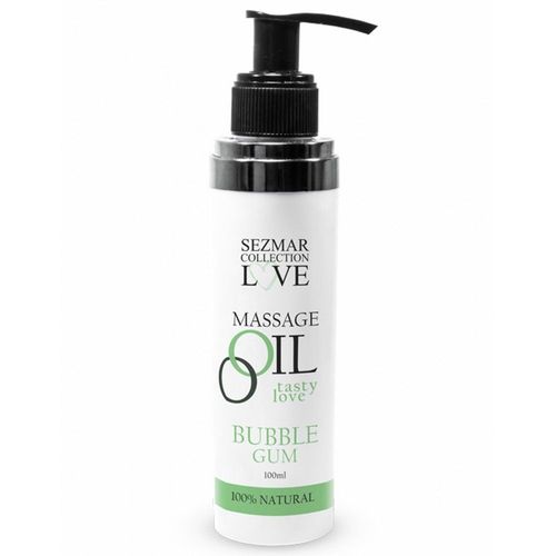 Huile De Massage Comestible Bubble Gum 100ml