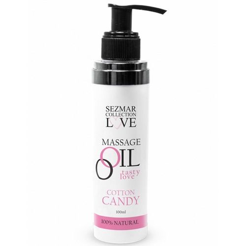 Huile De Massage Comestible Barbe À Papa 100ml