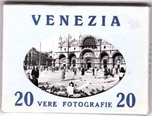 Venezia (Venise) :  20 Vere Fotografie. En Noir Et Blanc.