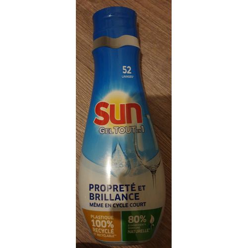 Gel Lave-vaisselle Sun tout en 1 x52