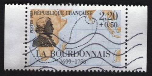 France 1988 Oblitéré Used Stamp Marins Et Explorateurs La Bourdonnais 1699-1753 Y&t 2520