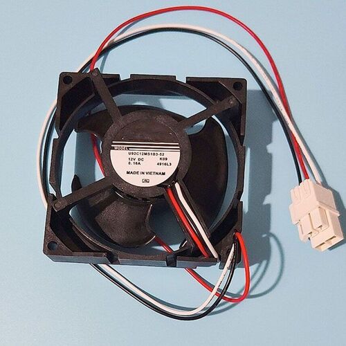 Ventilateur Réfrigérateur, 12V 0.16A 9CM Ventilateur de refroidissement, Accessoires Original pour Nidec U92C12MS1B3-52