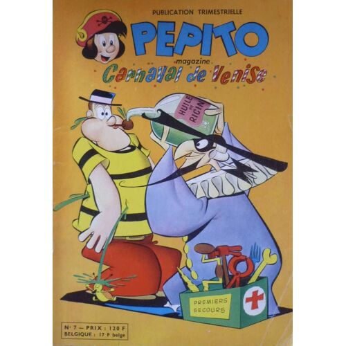 Pepito N° 7 Carnaval De Venise Trimestriel 1959 7 