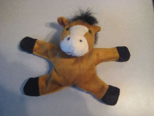 Doudou Peluche Cheval Poney Âne Membres Aimantés L.Dake 13 Cm