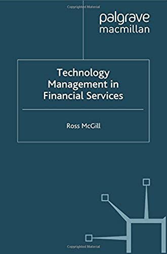 Technology Management In Financial Services