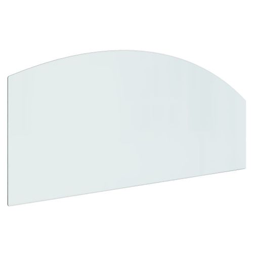 vidaXL Plaque de verre pour cheminée 120x50 cm