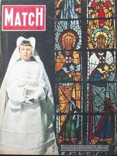 Paris Match N° 218 Du 23/05/1953 - Andre Castelot Aviation Vol Libre Et Planeurs Bals - Galas Carol De Roumanie Cecile Aubry Charlie Chaplin (Charlot) Clara Luce Etats Unis D'amerique - Sujets Divers Francolon Greve Haute Couture Jacqueline Leroy ...